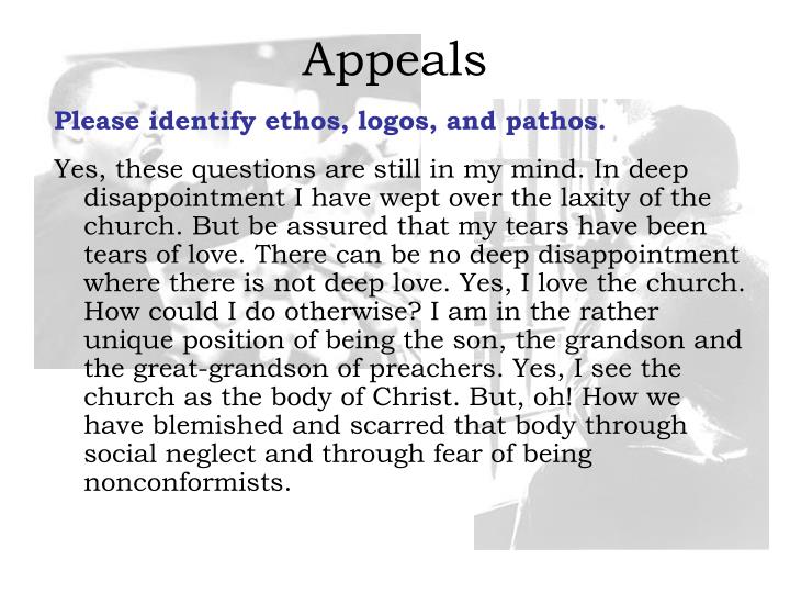 PPT MLK Letter from Birmingham Jail Analysis PowerPoint Presentation