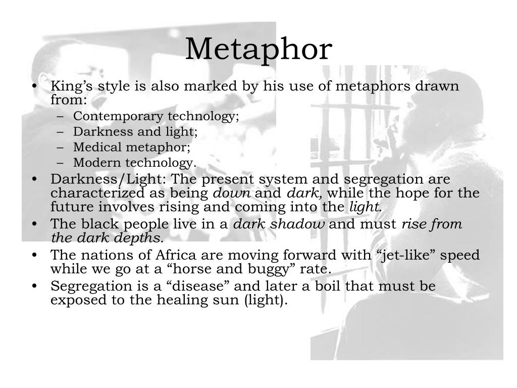 PPT MLK Letter from Birmingham Jail Analysis PowerPoint Presentation