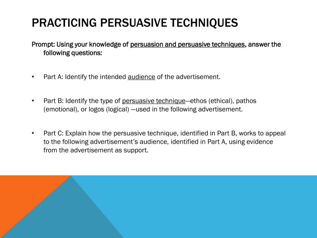 PPT - Persuasive technique review PowerPoint Presentation, free
