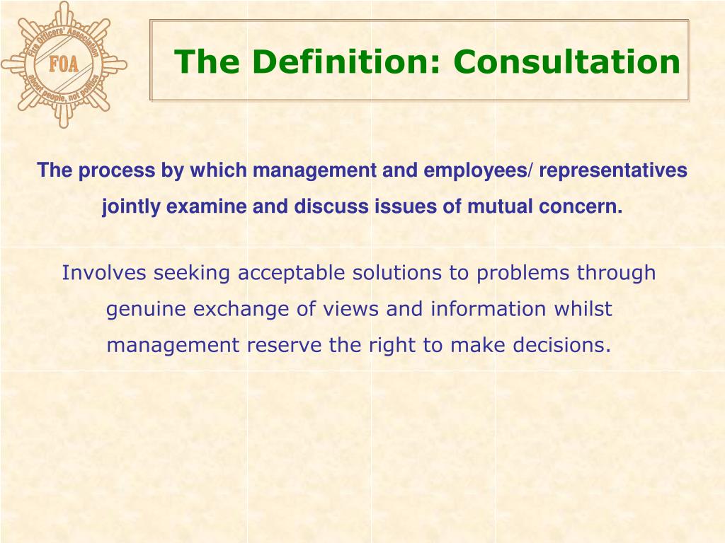 PPT Introduction to Consultation and Negotiation Skills PowerPoint