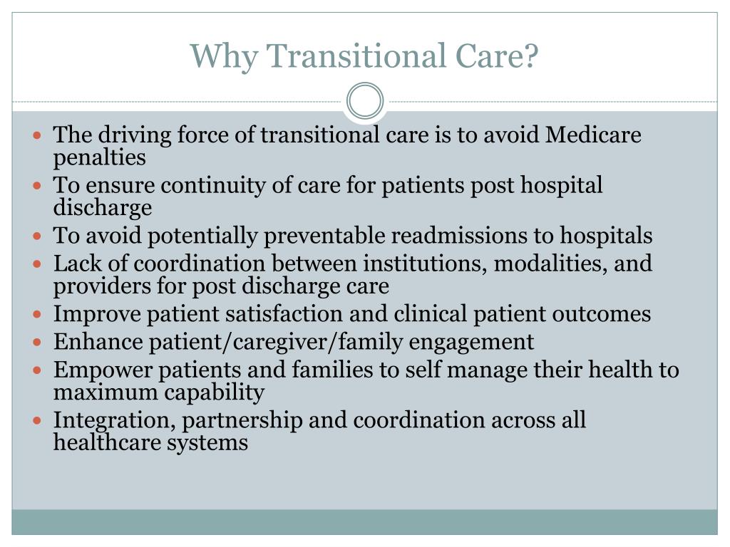PPT Transitional Care PowerPoint Presentation, free download ID4963346