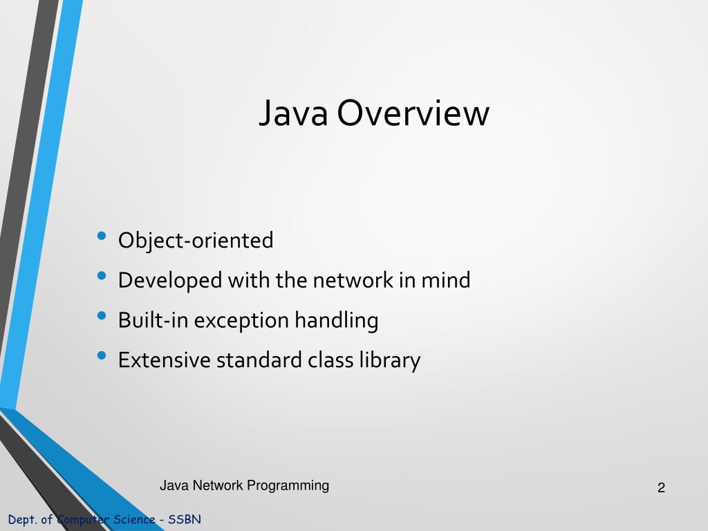 PPT Java Network Programming PowerPoint Presentation, free download