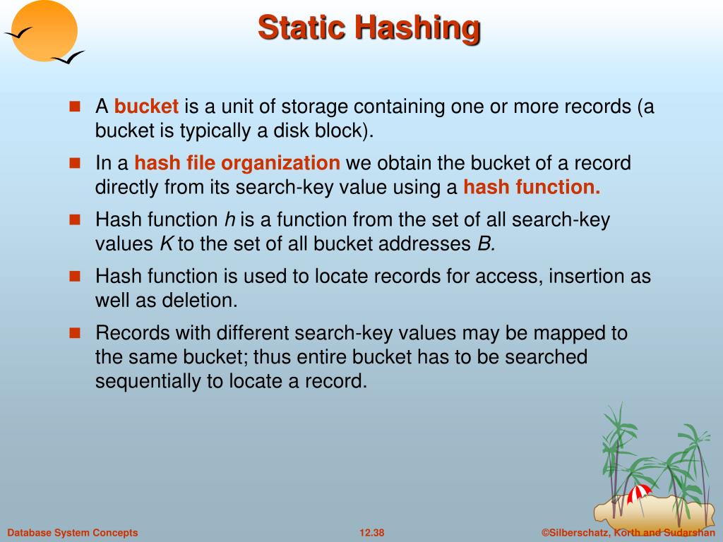 PPT Indexing and Hashing PowerPoint Presentation, free download ID