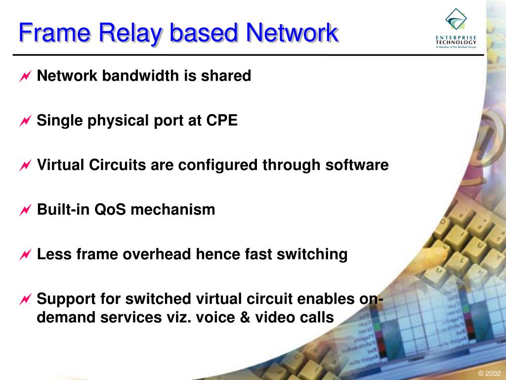 PPT Frame Relay Option for Service Providers QoS Mechanisms and SLA
