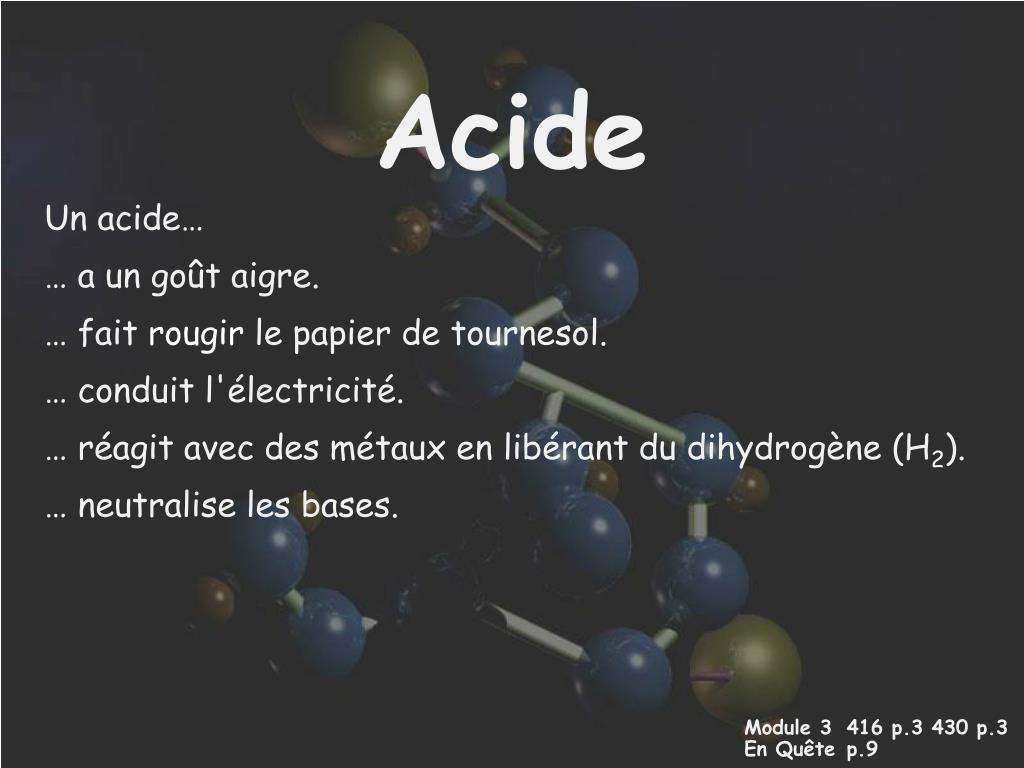 PPT Les acides, les bases et les sels PowerPoint Presentation, free download ID4977985