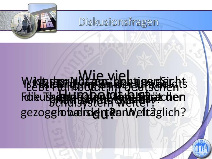 PPT Bildung nach Humboldt PowerPoint Presentation ID