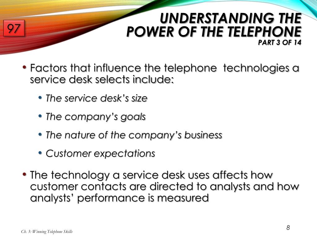 PPT Chapter 3 Winning Telephone Skills PowerPoint Presentation, free