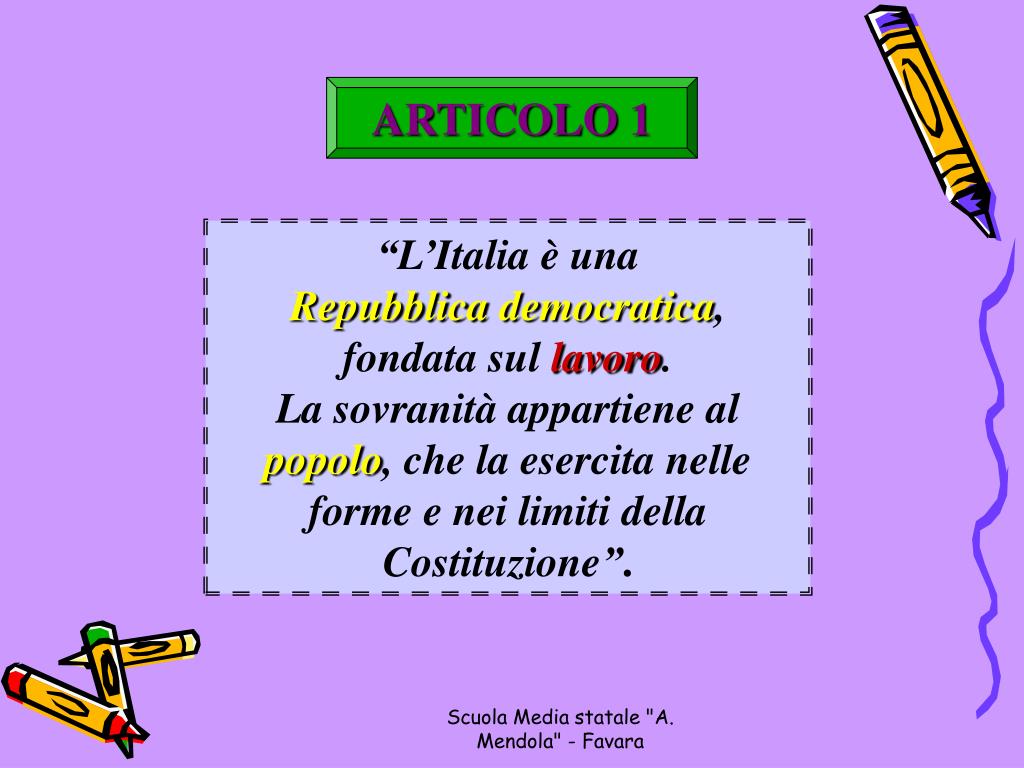 Ppt La Costituzione Della Repubblica Italiana Powerpoint Presentation D29