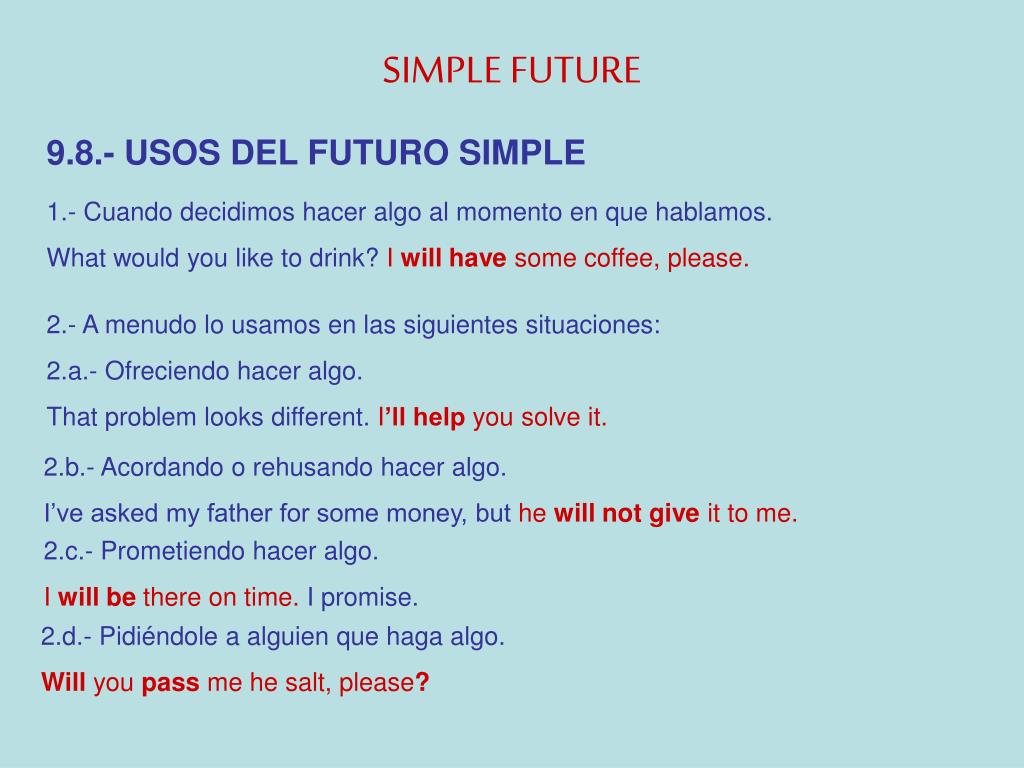Estructura De Oraciones Will 2020 idea e inspiración