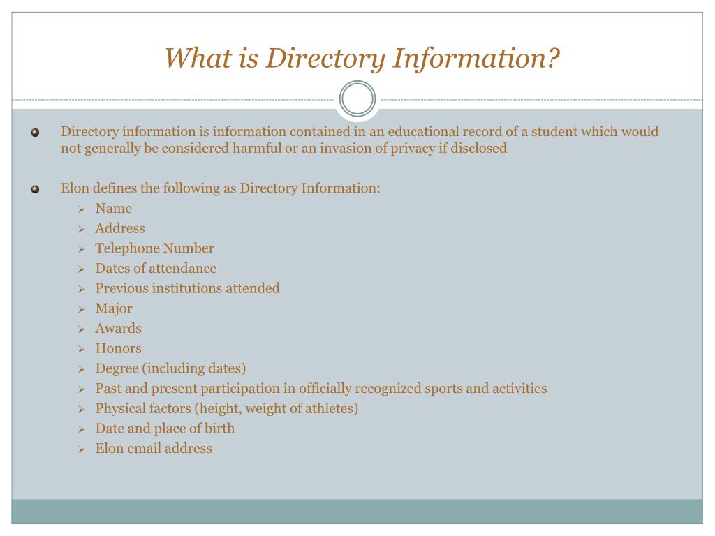 PPT A FERPA Panel Discussion PowerPoint Presentation, free download