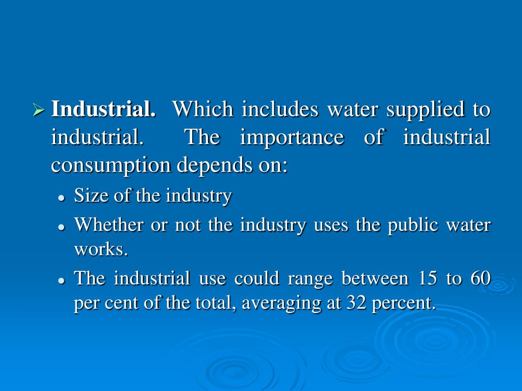 PPT Water Demand and Supply PowerPoint Presentation, free download