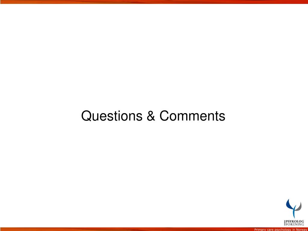 PPT Primary care psychology in Norway Dr. Tor Levin Hofgaard