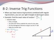 How To Find Inverse Trig Functions Without A Calculator How To Find Inverse Trig Functions Without A Calculator