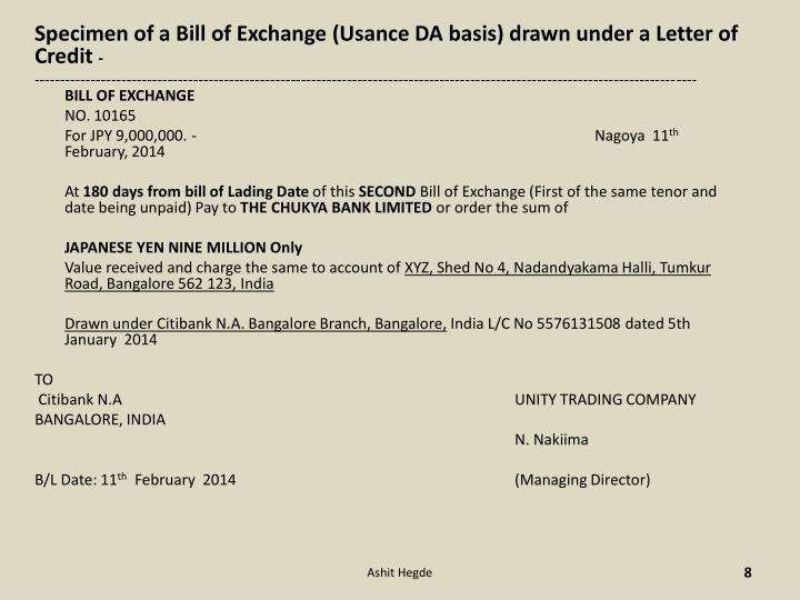 PPT Letter of Credit PowerPoint Presentation ID5001216