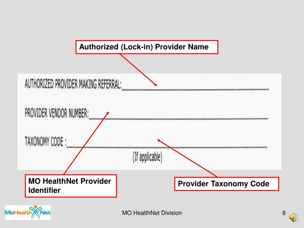 PPT MO Provider Training Program Presented by the