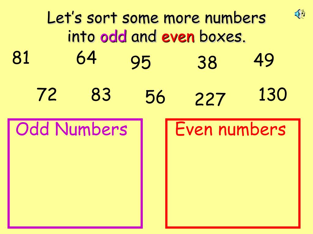 PPT - Odd or Even ? PowerPoint Presentation, free download - ID:5005234