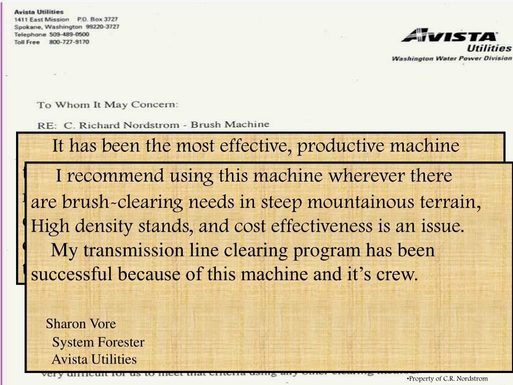 PPT NORDSTROM MECHANICAL FUELS REDUCTION PowerPoint Presentation