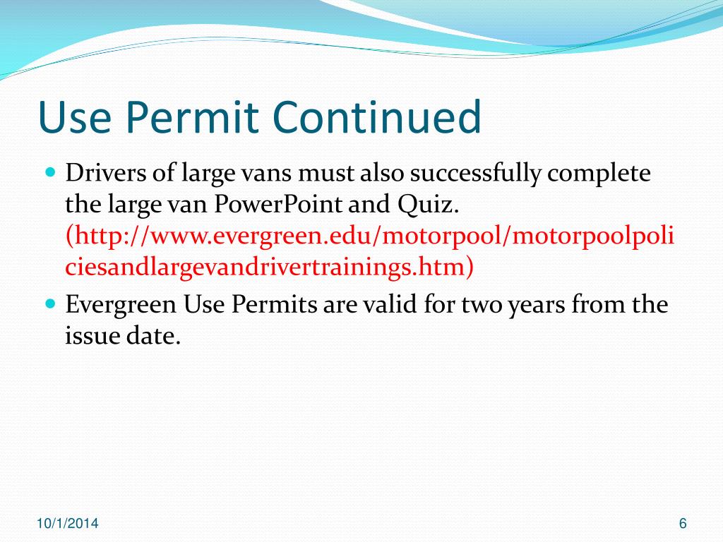 PPT Motor Pool Policies and Procedures PowerPoint Presentation, free download ID5007952