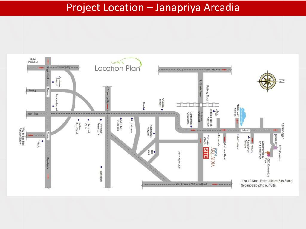 PPT Janapriya Arcadia Kowkur , Near Alwal. Hyderabad PowerPoint