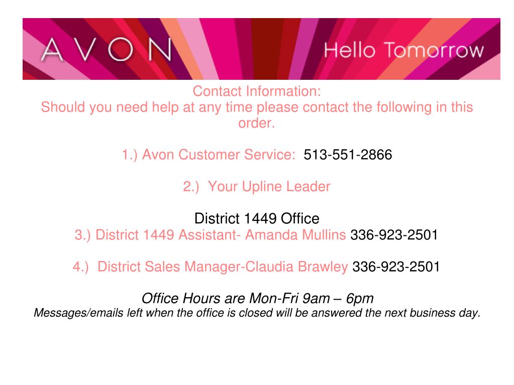 PPT TO AVON! PowerPoint Presentation, free download ID5013349