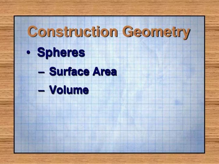 PPT Construction Geometry PowerPoint Presentation, free download ID5013985