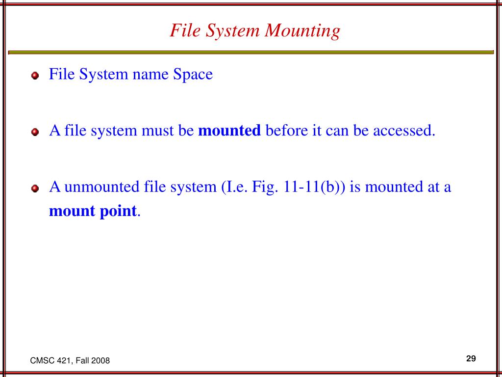 PPT FileSystem Interface PowerPoint Presentation, free download ID