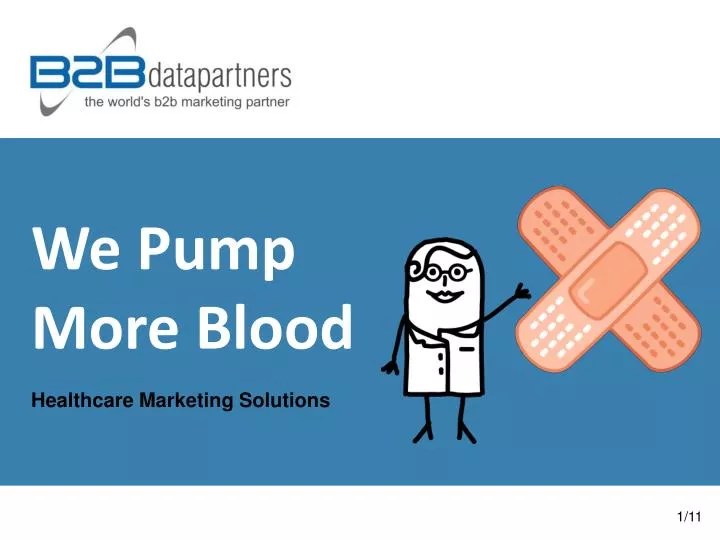 PPT We Pump More Blood PowerPoint Presentation, free download ID