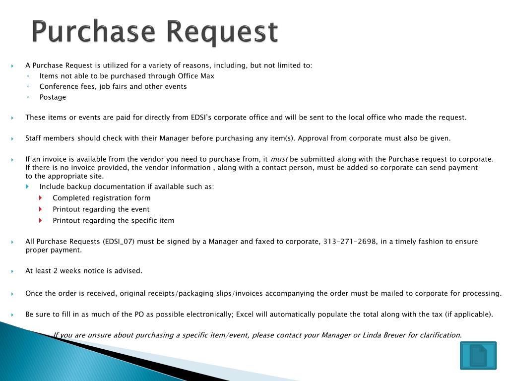PPT Purchase Request PowerPoint Presentation, free download ID5015878