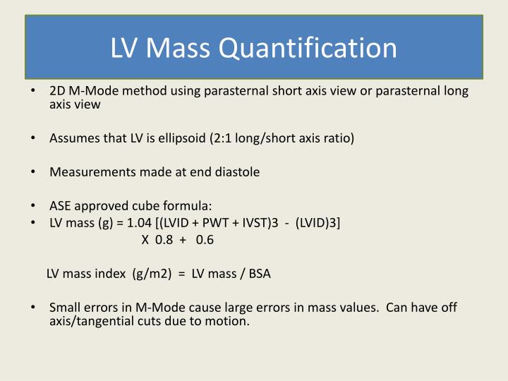 PPT EVALUATION OF SYSTOLIC FUNCTION OF LEFT VENTRICLE BY