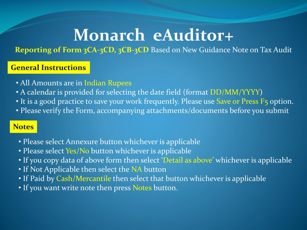 PPT Monarch eAuditor + PowerPoint Presentation, free download ID