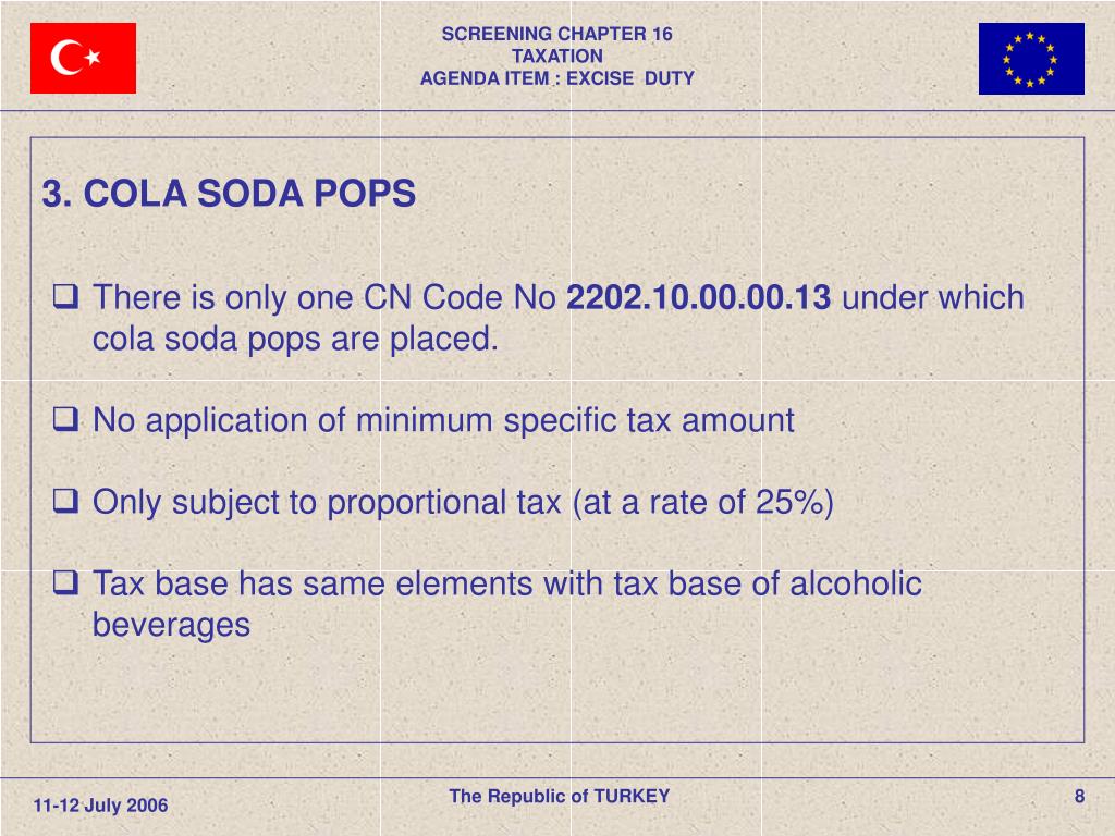 PPT AGENDA ITEM EXCISE DUTY ALCOHOLIC BEVERAGES AND TOBACCO