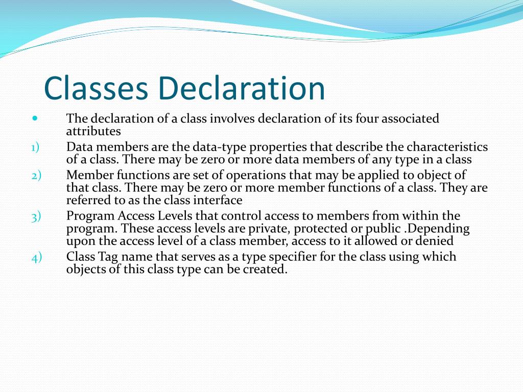 PPT to Classes and Objects PowerPoint Presentation, free download ID5029496