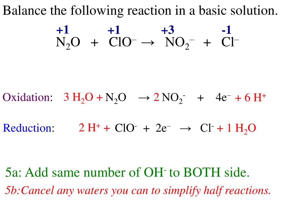PPT Halfreactions show the oxidation or reduction reaction separated