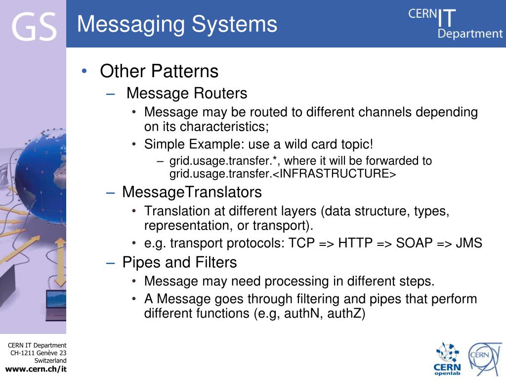 PPT Messaging Systems for the Grid PowerPoint Presentation, free