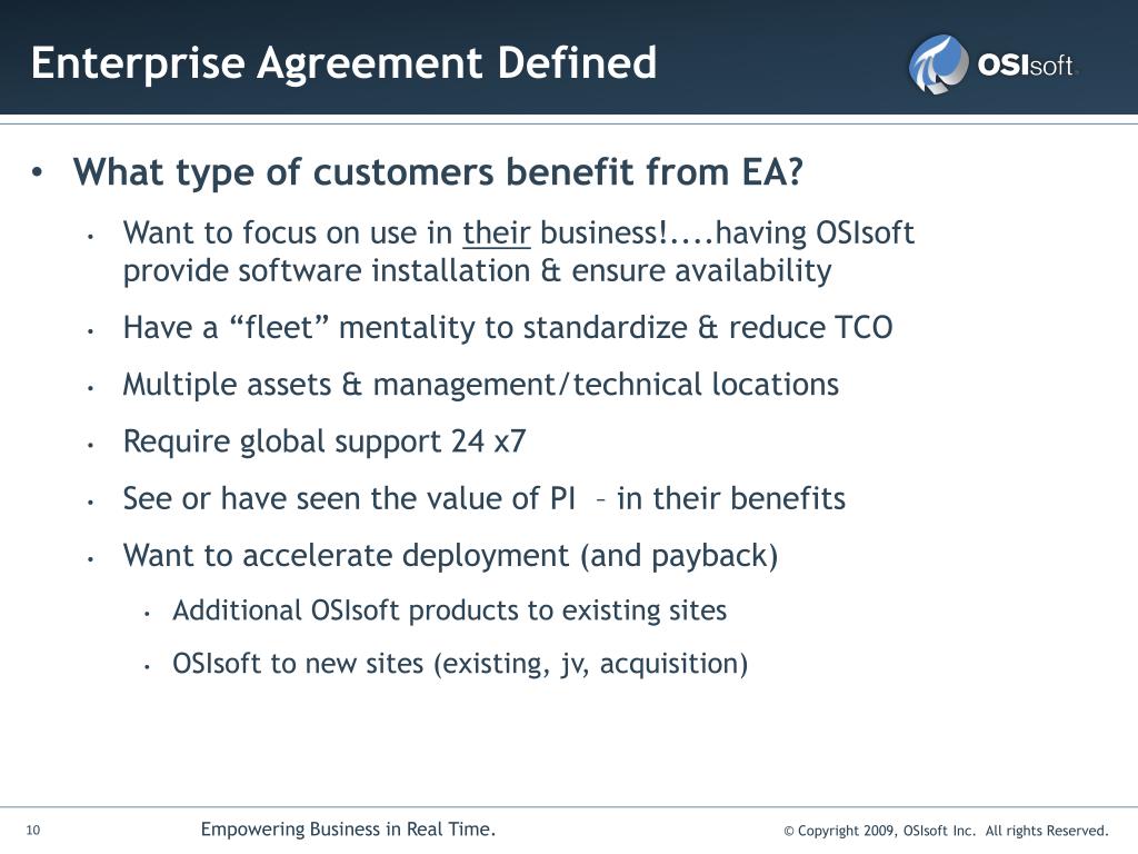 PPT Enterprise Agreement PowerPoint Presentation, free download ID