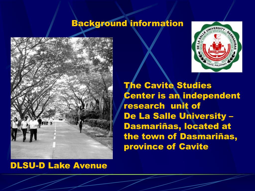 PPT by EMMANUEL FRANCO CALAIRO, Ph.D. De La Salle UniversityDasmariñas Dasmariñas, Cavite