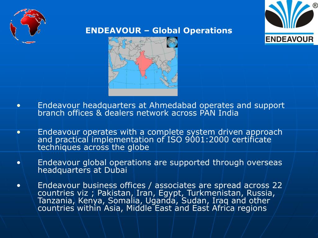 PPT ENDEAVOUR GROUP PowerPoint Presentation, free download ID5036249
