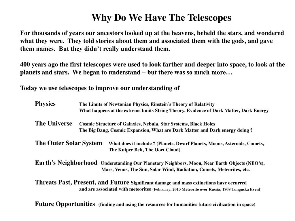 PPT The Great Space Telescopes A Deeper Look Into Space PowerPoint