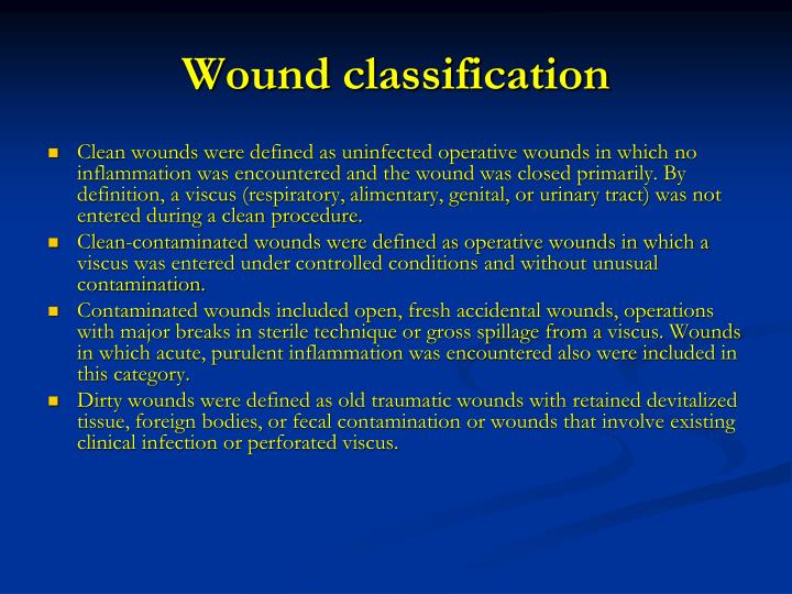 PPT Surgical Infections PowerPoint Presentation ID5041862