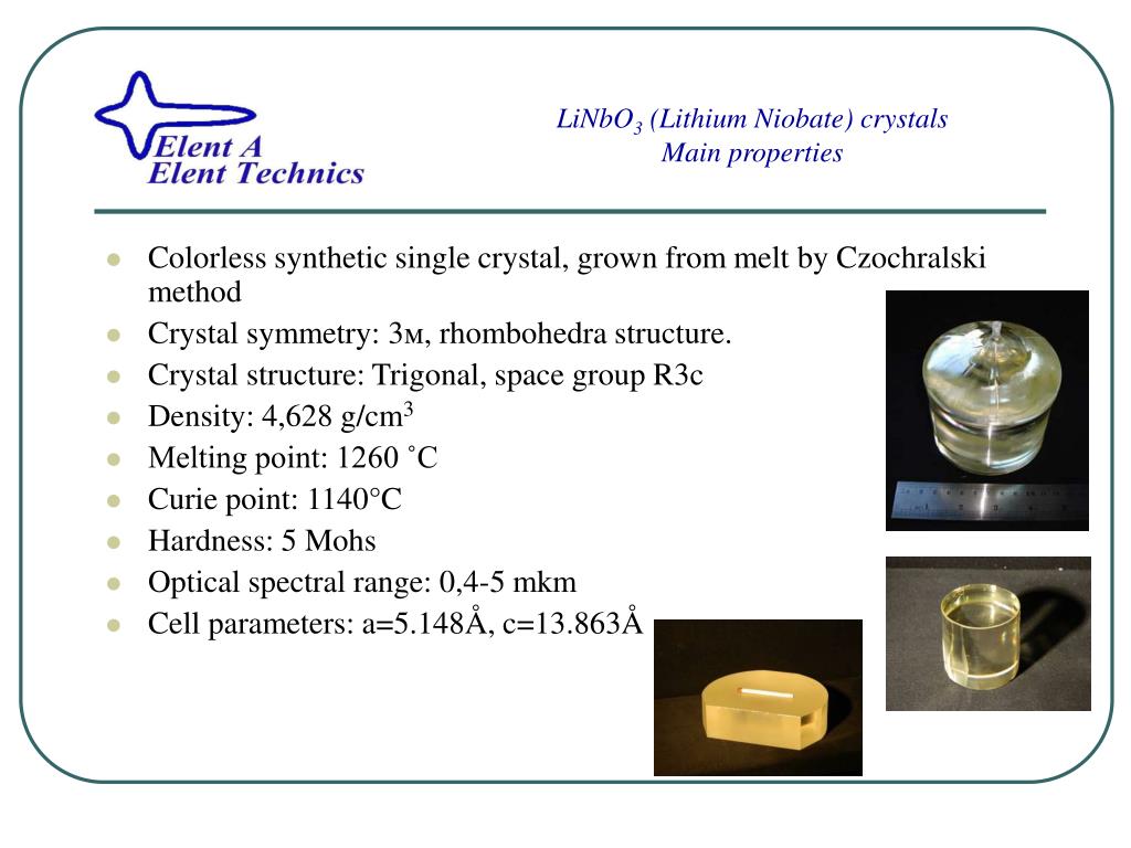 PPT LiNbO 3 crystals for Electrooptics and Optoelectronics