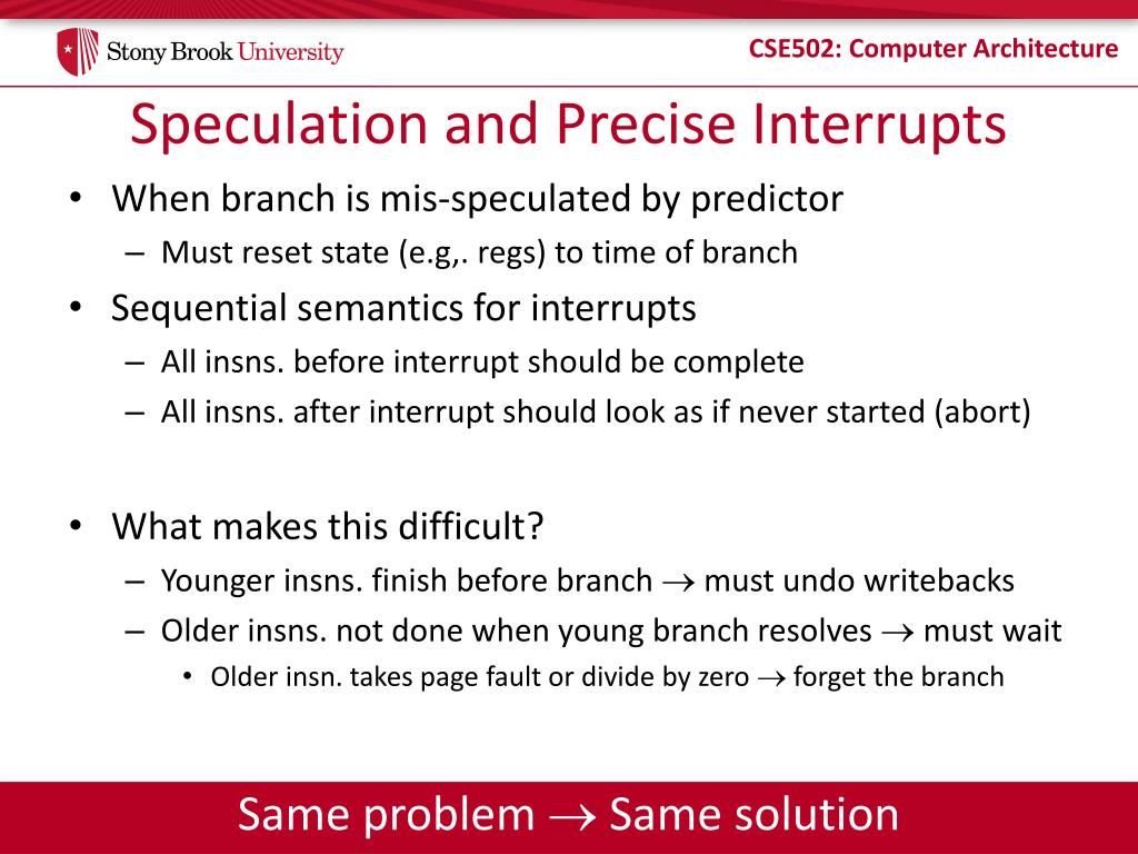PPT CSE 502 Computer Architecture PowerPoint Presentation, free