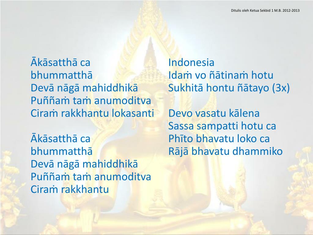 PPT PARITTA SUCI PowerPoint Presentation, free download ID5047569