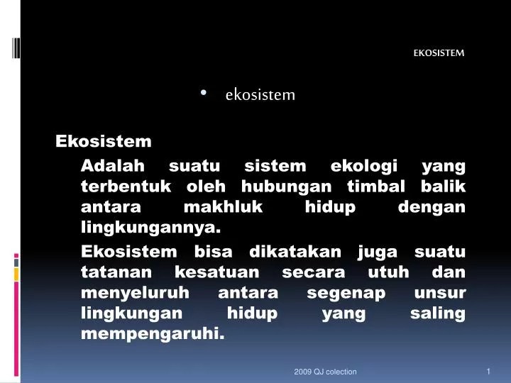Hubungan Timbal Balik Antara Makhluk Hidup Dan Lingkungan Disebut