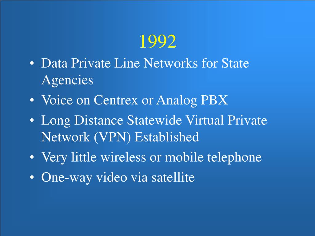 PPT Network Evolution in Virginia PowerPoint Presentation, free