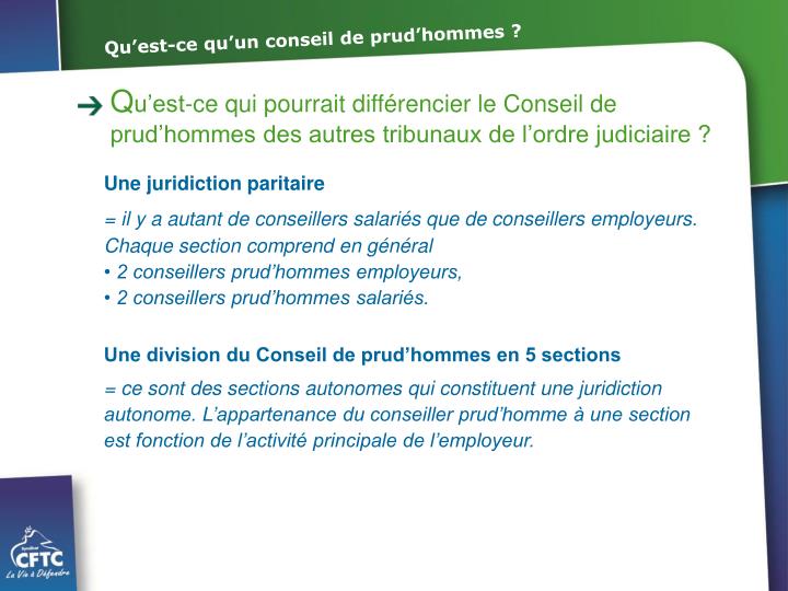 PPT Qu’est ce qu’un conseil de prud’hommes ? PowerPoint Presentation
