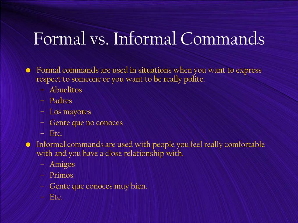 PPT Mandatos informales PowerPoint Presentation, free download ID5052828