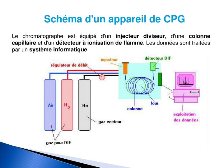 PPT CHROMATOGRAPHIE EN PHASE GAZEUSE (CPG) PowerPoint Presentation