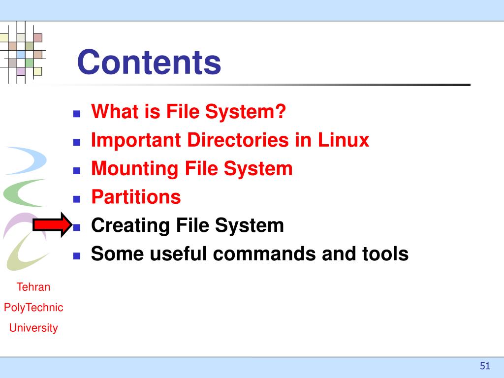 PPT Linux File System PowerPoint Presentation, free download ID5056673