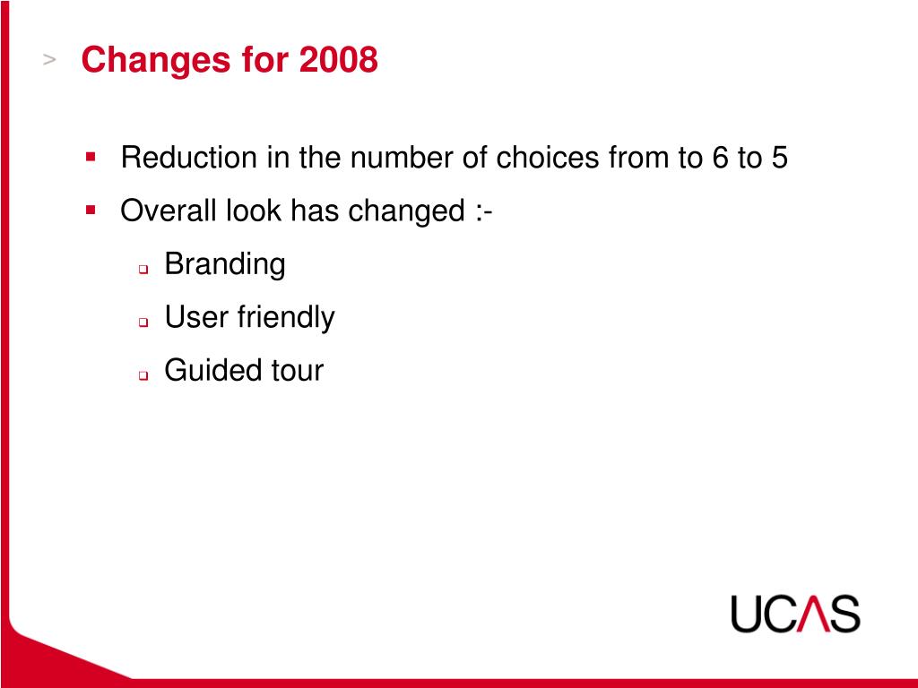 PPT UCAS An overview PowerPoint Presentation, free download ID