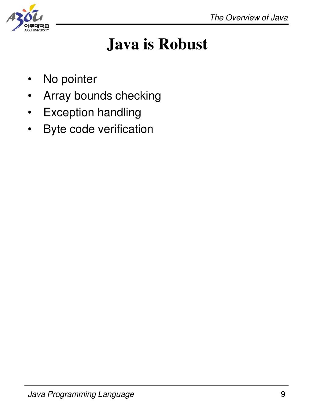 PPT Introduction to Java PowerPoint Presentation, free download ID5060591